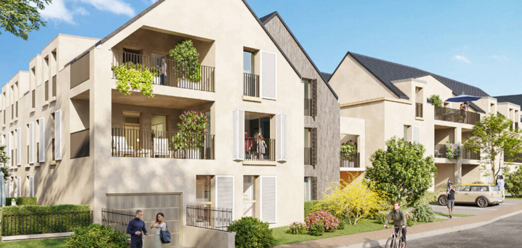Programme immobilier neuf L'Ecrin - Bouchemaine : logements neufs sécurisés et verdoyants proche d’Angers (49080) - Référence : 15396