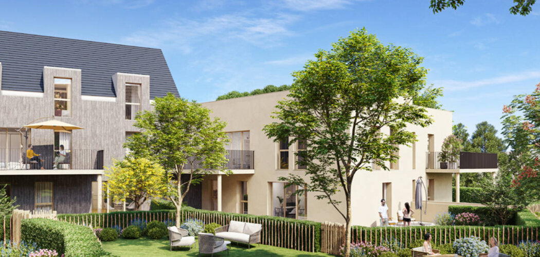 Programme immobilier neuf L'Ecrin - Bouchemaine : logements neufs sécurisés et verdoyants proche d’Angers (49080) - Référence : 15396