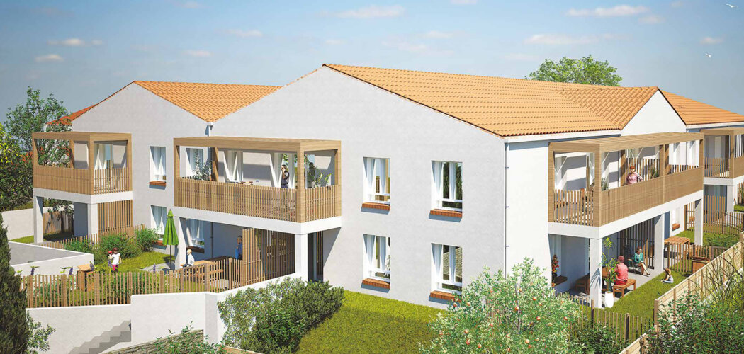 Programme immobilier neuf MAJORELLE - Brem sur Mer - Brem-sur-Mer à deux pas du centre-ville (85470) - Référence : 13465