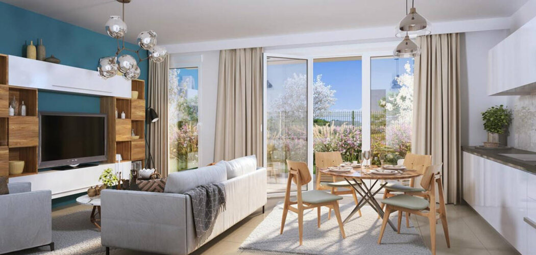 Programme immobilier neuf PASSAGE HORTENSE -  Challans : logements neufs sécurisés et verdoyants en centre-ville (85300) - Référence : 14891