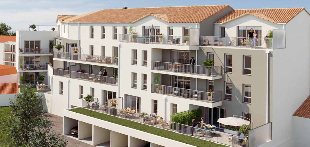 Programme immobilier neuf MAESTRIA - Challans : Résidence T2–T5 avec cadre résidentiel et confort optimisé proche des commodités (85300) - Référence : 14674