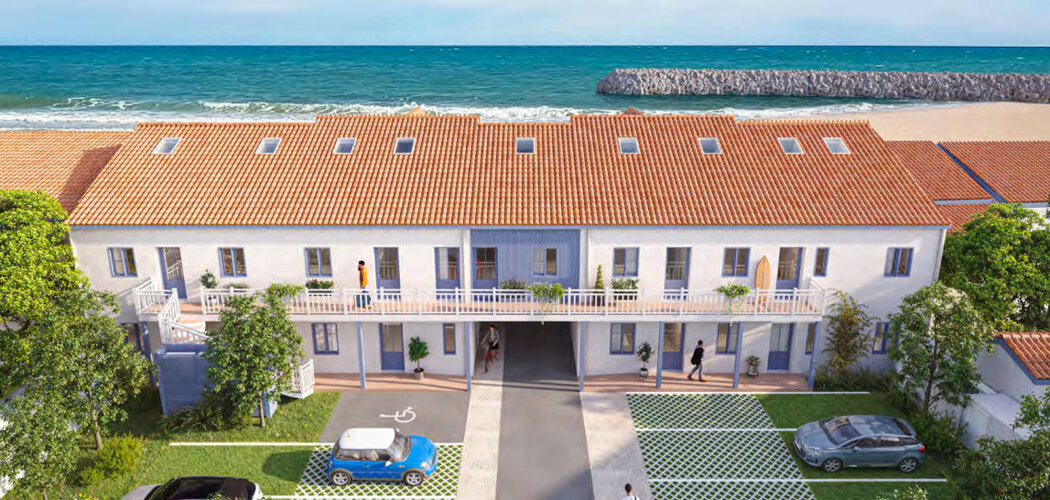 Programme immobilier neuf VILLA MARINE - Châtelaillon-Plage vue sur la mer (17340) - Référence : 14602