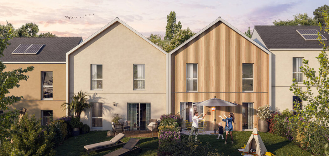 Programme immobilier neuf DOMAINE D'ANJOU - Chemillé-en-Anjou : Résidence studio–T5 avec cadre végétal et confort optimisé proche des commodités (49120) - Référence : 9850