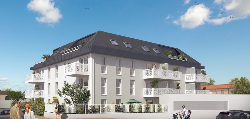 Programme immobilier neuf ORGANZA - Cholet, logements neufs et proximité centre-ville en quartier dynamique (49300) - Référence : 15976