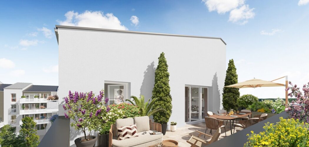 Programme immobilier neuf Les Jardins des Mauges - Cholet : logements neufs sécurisés et lumineux proche des transports (49300) - Référence : 15397