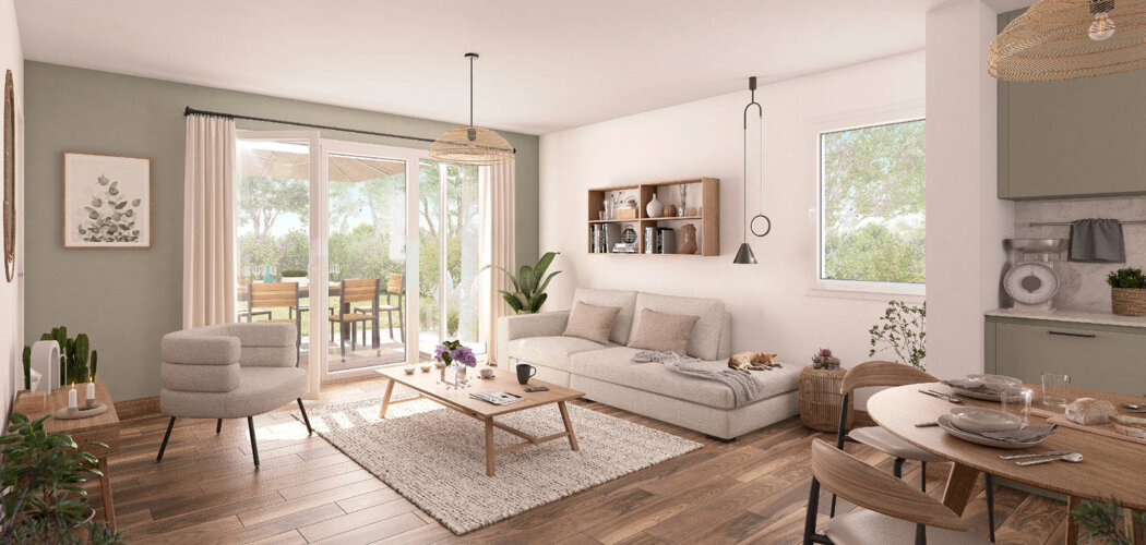 Programme immobilier neuf O'lac 1 - Cholet  près du lac de Ribou (49300) - Référence : 11079