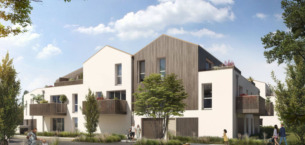 Programme immobilier neuf Balzane - Couëron : Résidence T2–T4 avec cadre résidentiel et confort optimisé proche des commodités (44220) - Référence : 14749