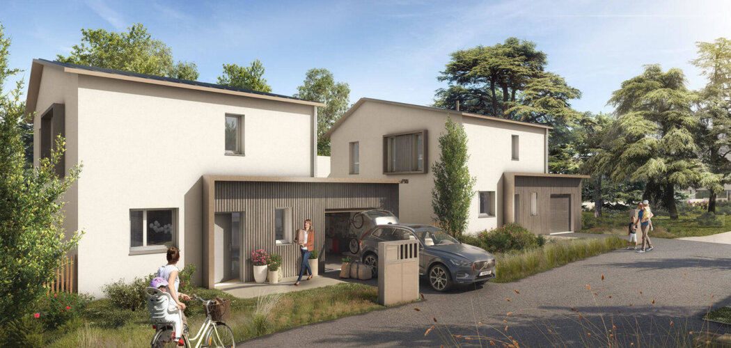 Programme immobilier neuf Balzane - Couëron : Résidence T2–T4 avec cadre résidentiel et confort optimisé proche des commodités (44220) - Référence : 14749