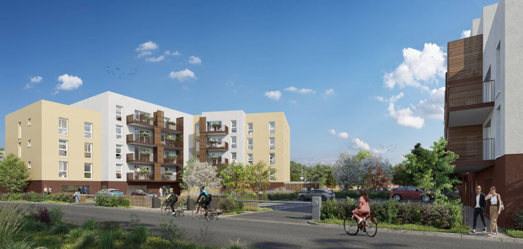 Programme immobilier neuf KALISTA - Écouflant écoquartier ZAC de Provins près d’Angers (49000) - Référence : 12309