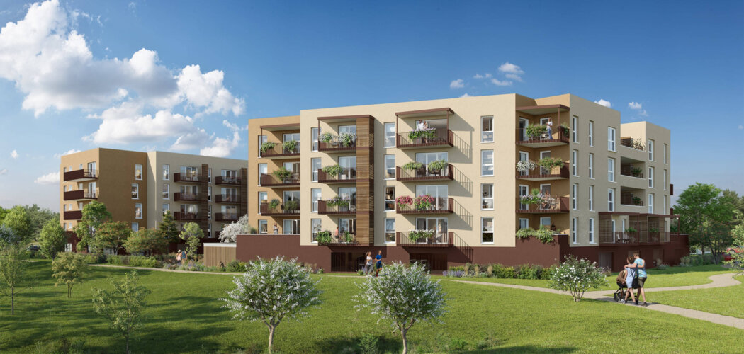 Programme immobilier neuf KALISTA - Écouflant écoquartier ZAC de Provins près d’Angers (49000) - Référence : 12309