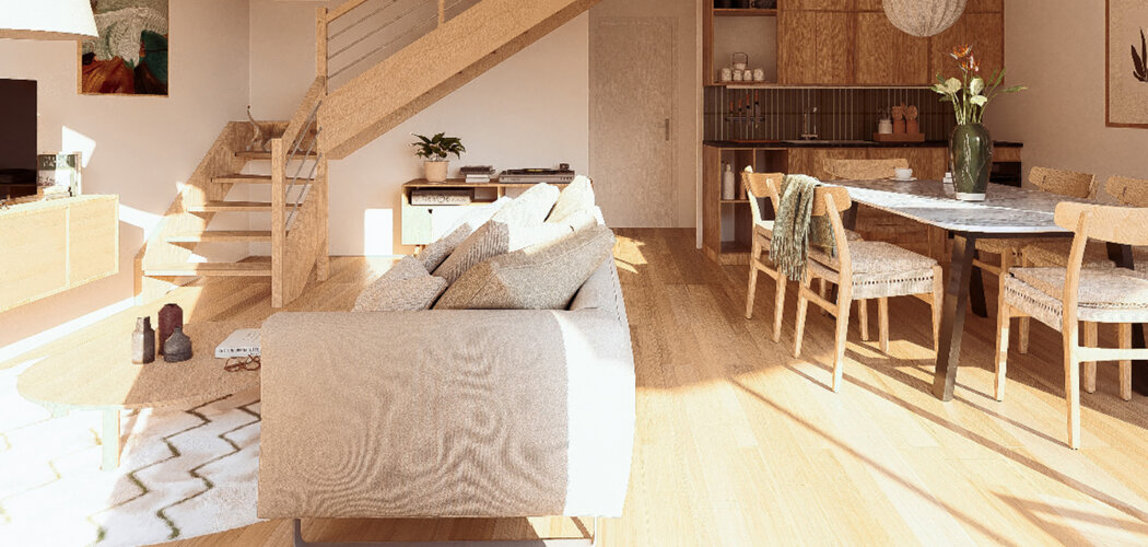 Programme immobilier neuf LE DOMAINE DU CHENE VERT - Guémené-Penfao centre du village près de la gare de Beslé (44290) - Référence : 12867