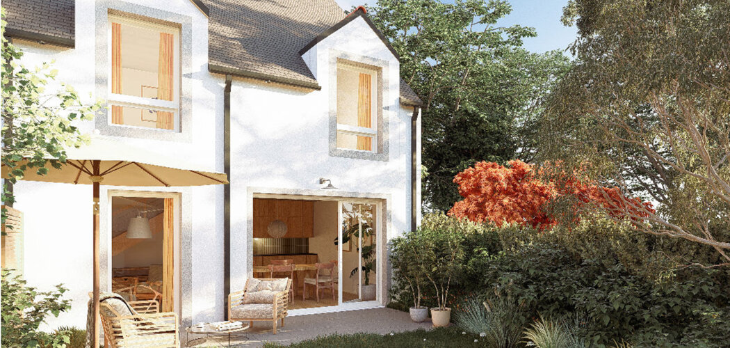 Programme immobilier neuf LE DOMAINE DU CHENE VERT - Guémené-Penfao centre du village près de la gare de Beslé (44290) - Référence : 12867