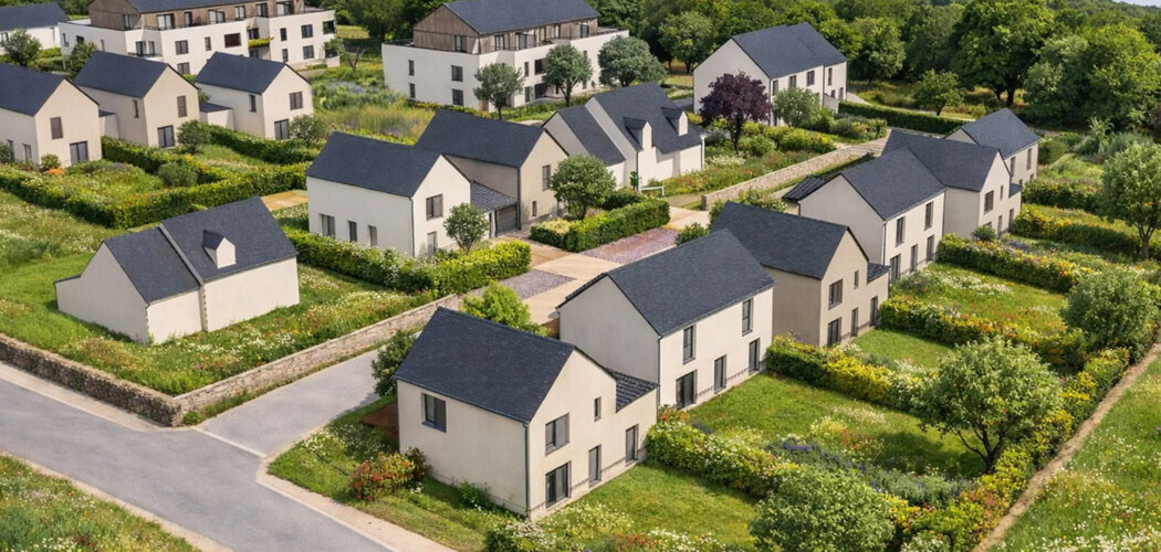 Programme immobilier neuf Fleur d'Ô - Guérande cadre naturel proche remparts appartements et maisons avec jardin (44350) - Référence : 17197
