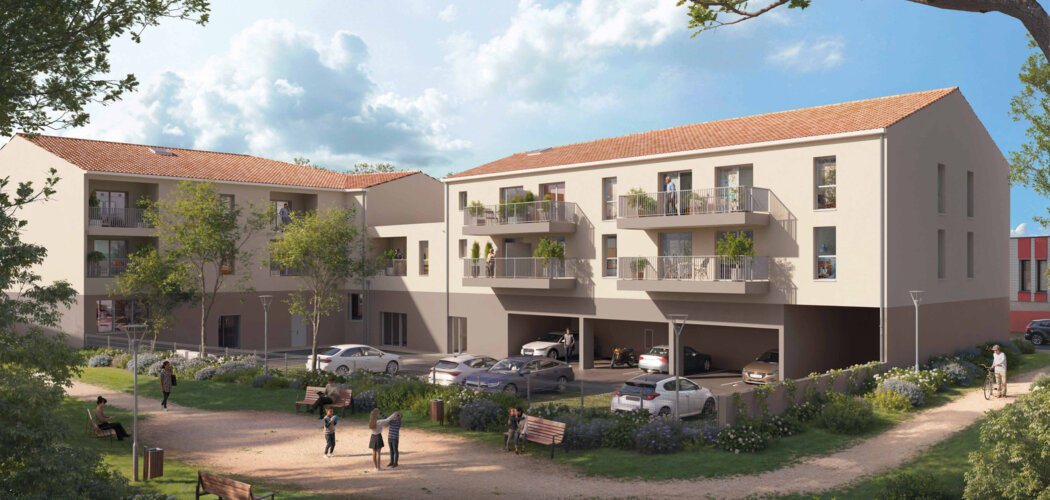 Programme immobilier neuf Calyora - Herbiers résidence intergénérationnelle à deux pas centre-ville (85500) - Référence : 16491