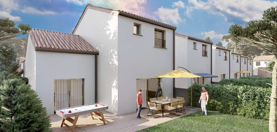 Programme immobilier neuf Quai des Mariniers - Jard sur Mer cadre littoral villas avec jardin proche port (85520) - Référence : 17220
