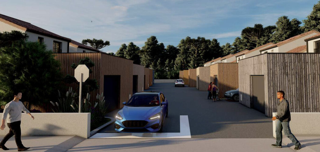 Programme immobilier neuf Quai des Mariniers - Jard sur Mer cadre littoral villas avec jardin proche port (85520) - Référence : 17220