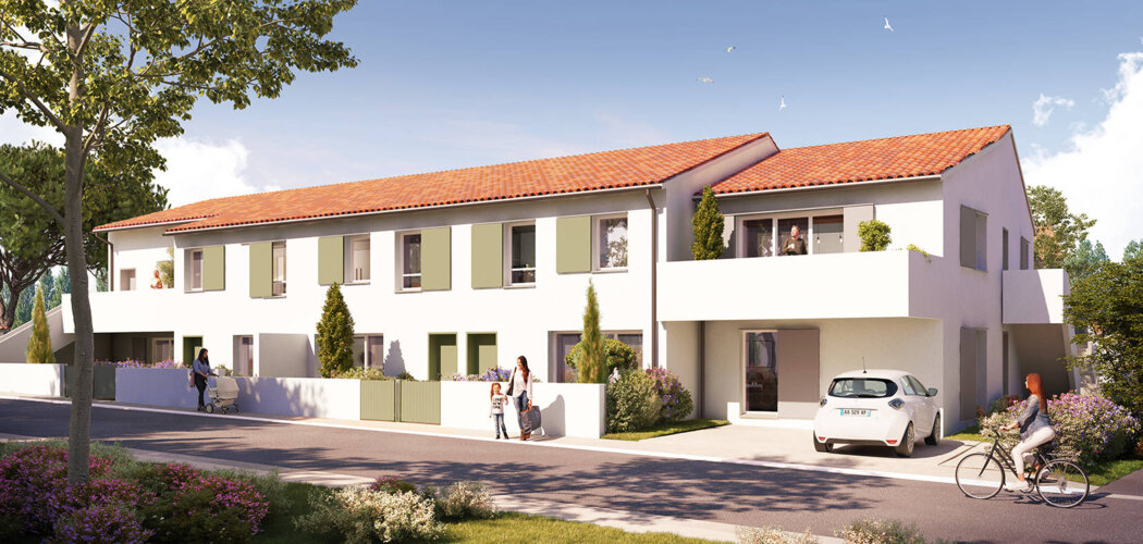 Programme immobilier neuf LES ÉCUMES - Jard-sur-Mer proche de la plage (85520) - Référence : 12029