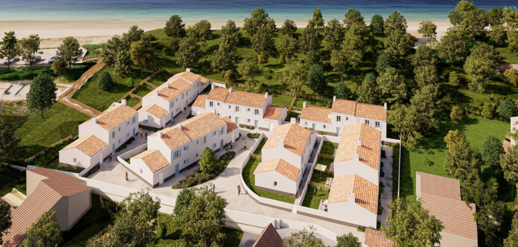 Programme immobilier neuf Le Domaine des Corsaires - L'Épine, résidence neuve et proximité Océan en quartier végétalisé (85740) - Référence : 15984