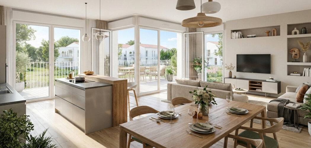 Programme immobilier neuf Villa Barena - La Barre-de-Monts cadre verdoyant face à l’Ile de Noirmoutier (85550) - Référence : 16497