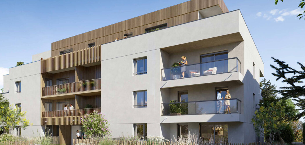 Programme immobilier neuf BOREA - La Chapelle-sur-Erdre adresse nature à 10 min du tram-train (44240) - Référence : 15585