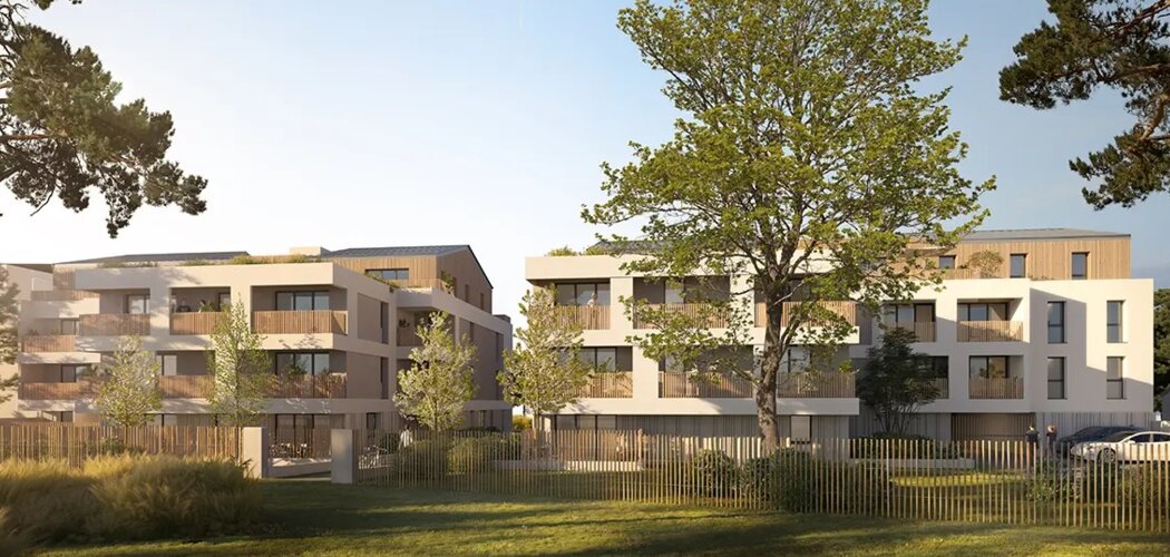 Programme immobilier neuf BOBOURG - La Chapelle-sur-Erdre : logements neufs écoresponsables et lumineux en centre-ville (44240) - Référence : 14889