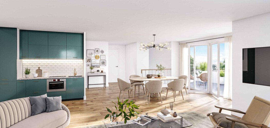 Programme immobilier neuf Ô Grand-Lieu - La Chevrolière : logements neufs sécurisés et verdoyants en centre du bourg (44118) - Référence : 14994