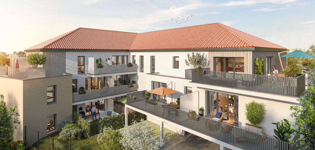 Programme immobilier neuf Ô Grand-Lieu - La Chevrolière : logements neufs sécurisés et verdoyants en centre du bourg (44118) - Référence : 14994
