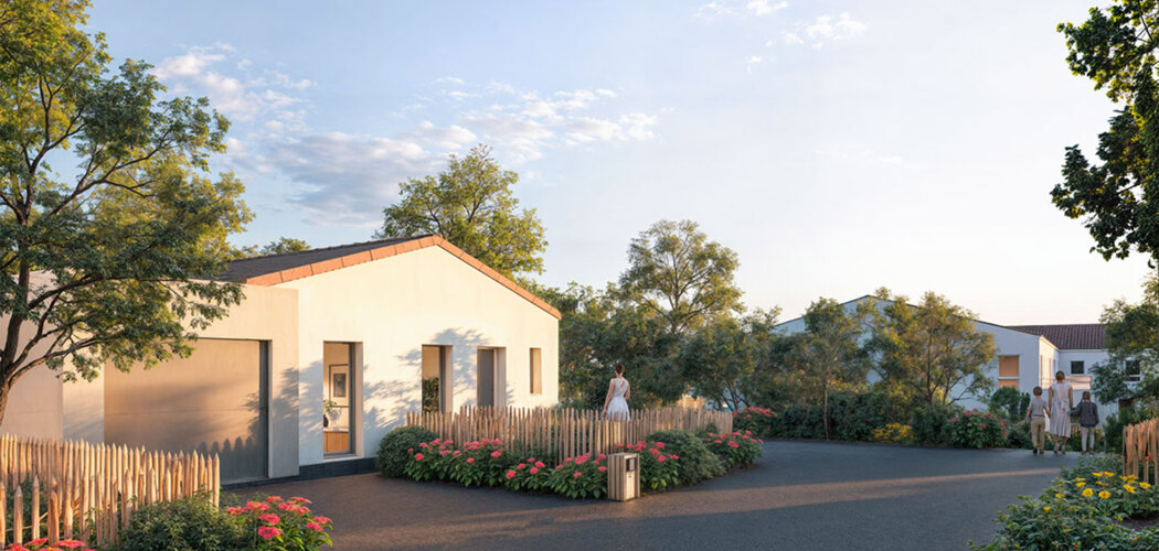 Programme immobilier neuf LE HAMEAU DU GENÊT - La Garnache proche de Challans (85710) - Référence : 16466