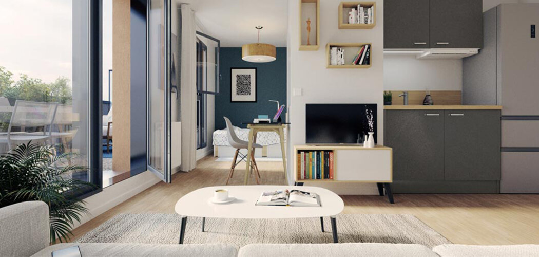 Programme immobilier neuf My Work Vendée - La Roche-sur-Yon à deux pas du Pentagone et de la gare (85000) - Référence : 16484