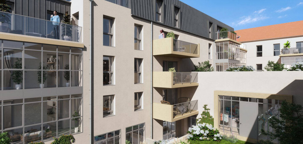 Programme immobilier neuf IMPÉRIO - La Roche-sur-Yon au cœur de la Place Napoléon (85000) - Référence : 17136