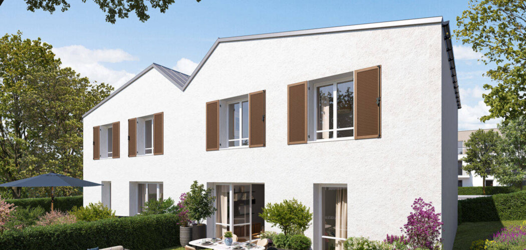 Programme immobilier neuf Le Parc de l'Etang - La Roche-sur-Yon : logements neufs T2–T5 proche du ruisseau de La Raillée (85000) - Référence : 15812