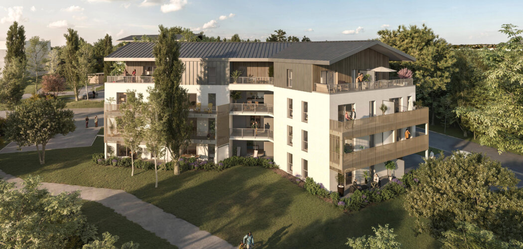 Programme immobilier neuf Rive Gauche Rive Droite - La Roche-sur-Yon proche du centre dans un cadre verdoyant (85000) - Référence : 12212