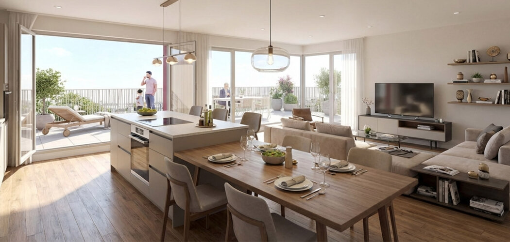 Programme immobilier neuf Azor - La Roche-sur-Yon proche gare et centre (85000) - Référence : 14151