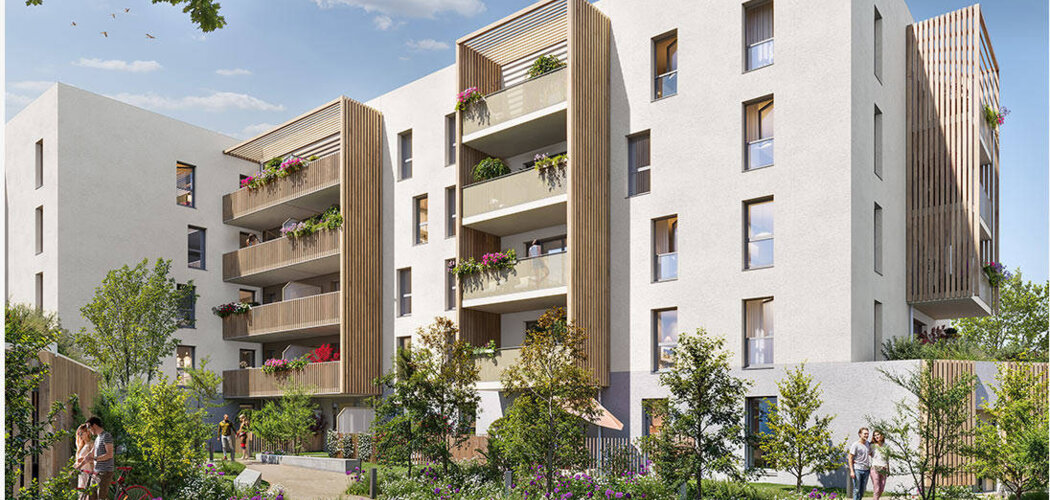 Programme immobilier neuf OPPORTUNEO PARC - La Roche-sur-Yon proche secteurs Du Pentagone et des Flâneries (85000) - Référence : 16474