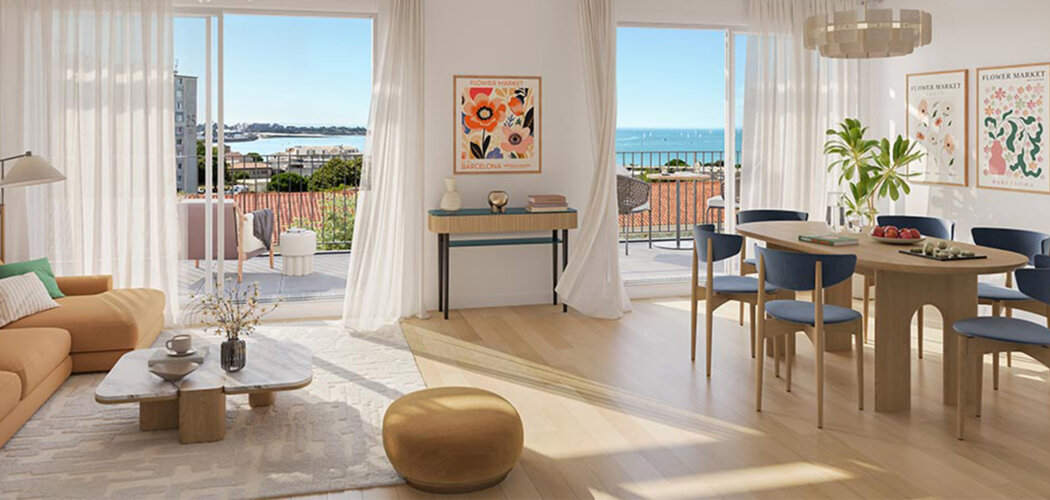 Programme immobilier neuf Soixante-Treize - La Rochelle appartements avec extérieur près de l’océan (17000) - Référence : 14571