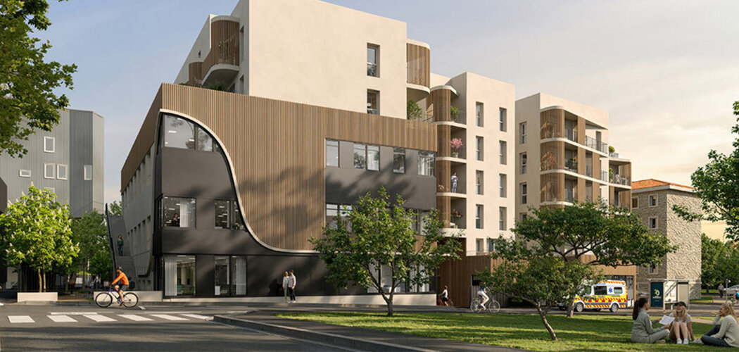 Programme immobilier neuf Soixante-Treize - La Rochelle appartements avec extérieur près de l’océan (17000) - Référence : 14571