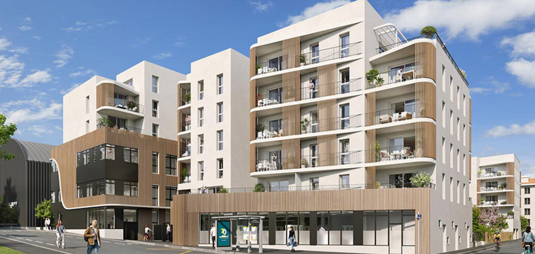 Programme immobilier neuf Soixante-Treize - La Rochelle appartements avec extérieur près de l’océan (17000) - Référence : 14571
