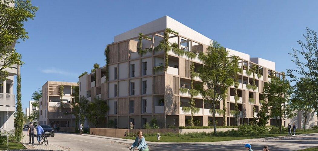 Programme immobilier neuf Ocar -  La Rochelle : logements neufs sécurisés et verdoyants proche des commodités (17000) - Référence : 14552