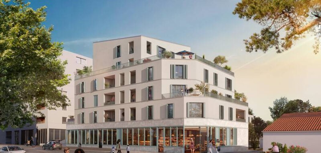 Programme immobilier neuf Cap Roscella - La Rochelle : logements neufs sécurisés et verdoyants proche des commodités (17000) - Référence : 14556