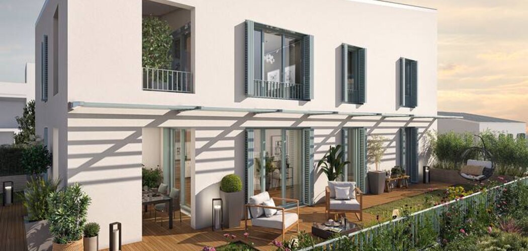 Programme immobilier neuf Cap Roscella - La Rochelle : logements neufs sécurisés et verdoyants proche des commodités (17000) - Référence : 14556