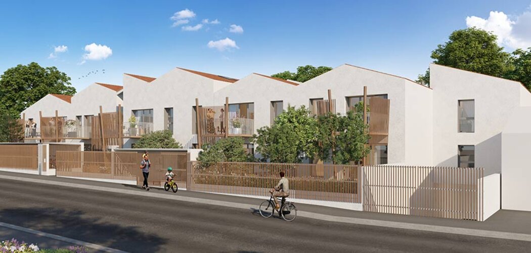 Programme immobilier neuf VILLA ANNA - La Rochelle : logements neufs sécurisés et verdoyants proche des transports (17000) - Référence : 14557