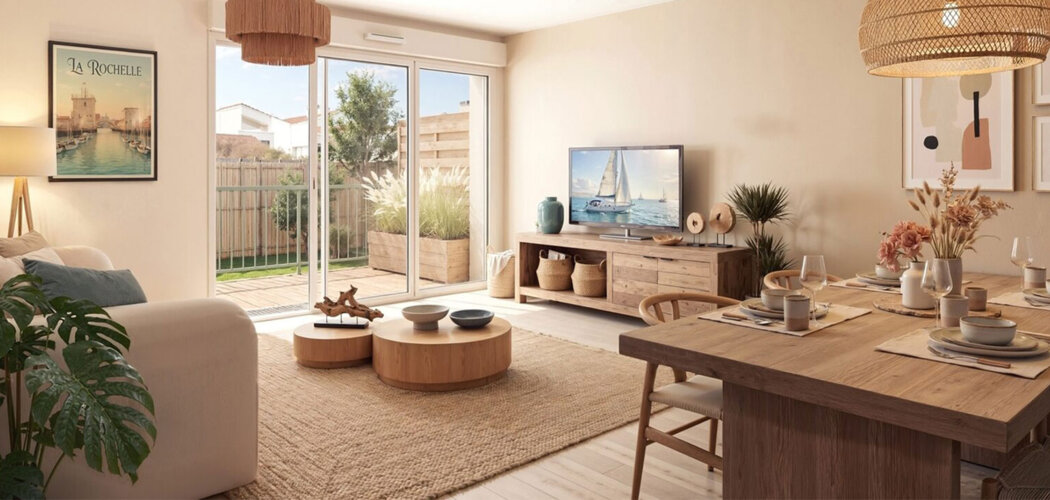 Programme immobilier neuf HYPHEN - Maisons - La Rochelle maisons neuves avec jardin proches gare (17000) - Référence : 14570