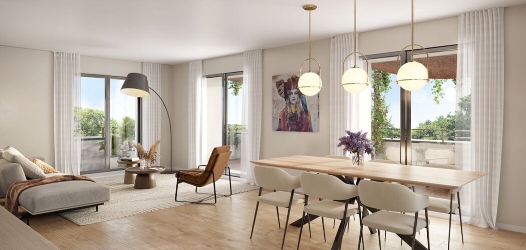 Programme immobilier neuf COTE PARC - Bâtiment B - La Rochelle réhabilitation près de la  place de Verdun (17000) - Référence : 14566