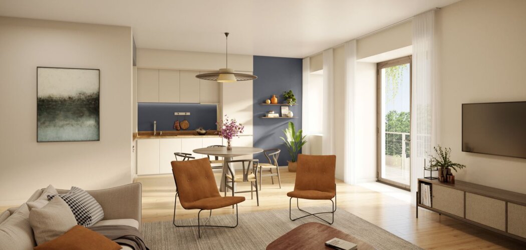 Programme immobilier neuf COTE PARC - Bâtiment B - La Rochelle réhabilitation près de la  place de Verdun (17000) - Référence : 14566