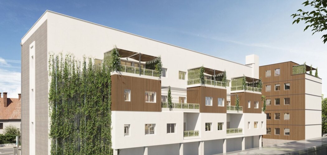 Programme immobilier neuf COTE PARC - Bâtiment B - La Rochelle réhabilitation près de la  place de Verdun (17000) - Référence : 14566