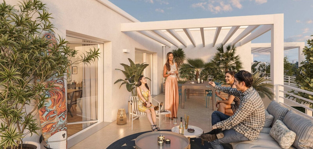 Programme immobilier neuf Les Terrasses de la Grière - La Tranche-sur-Mer cadre balnéaire privilégié à deux pas du littoral (85360) - Référence : 16450