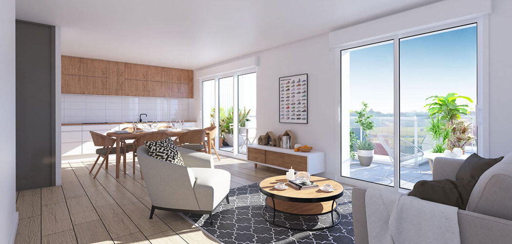 Programme immobilier neuf La Marjolaine - La Turballe à deux pas de la plage (44420) - Référence : 15520