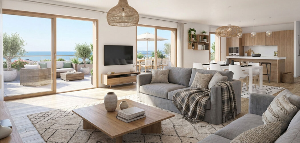 Programme immobilier neuf RESIDENCE VILLA BEAU RIVAGE - La Turballe dans un cadre balnéaire d’exception (44420) - Référence : 14149