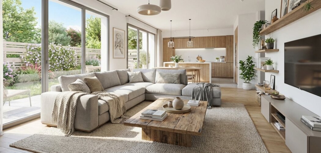 Programme immobilier neuf SCCV L'EDEN - La Turballe : Résidence T4–T5 avec cadre naturel et confort optimisé proche des espaces balnéaires (44420) - Référence : 12835