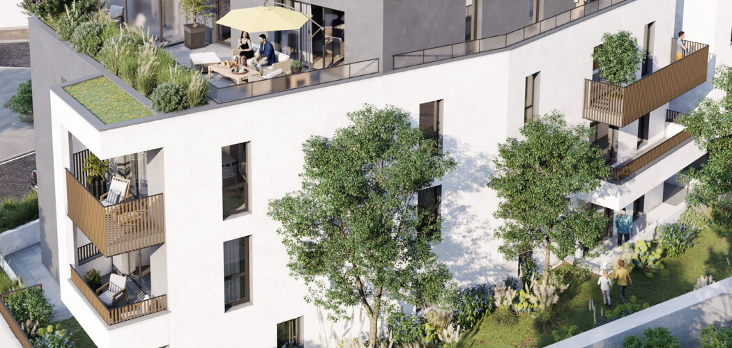 Programme immobilier neuf VILLA OPALE - Le Loroux-Bottereau : logements neufs T2–T4 dans un environnement verdoyant près de Nantes (44430) - Référence : 15524